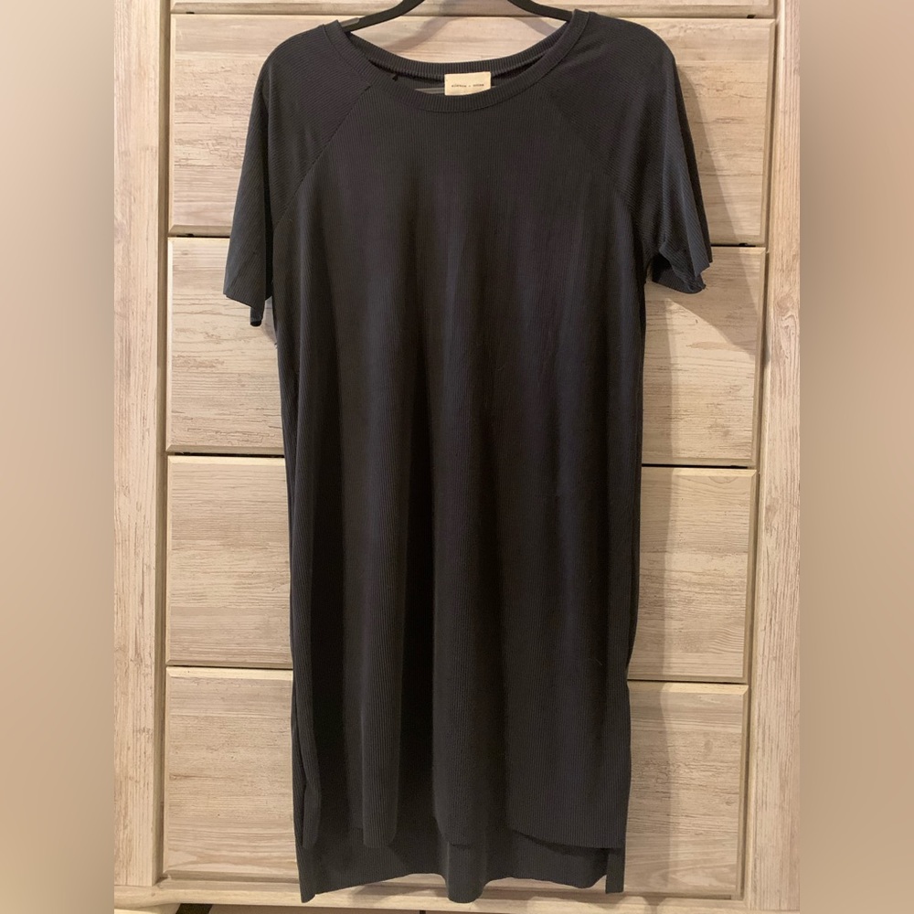 Silence+Noise Urban Outfitters Cotton Black Dress - Picture 2 of 3
